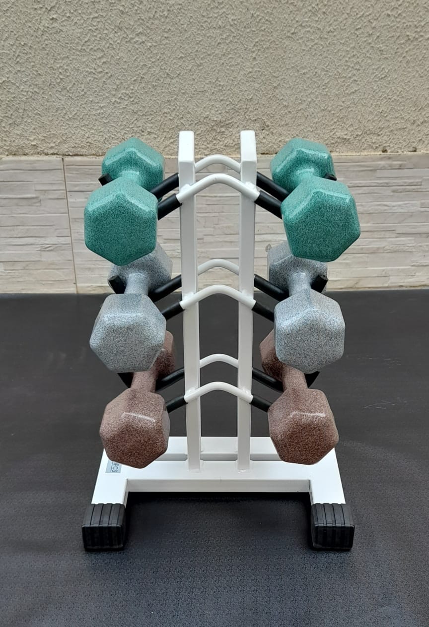 Suporte para Halteres - Modelo Torre - Imagem 2