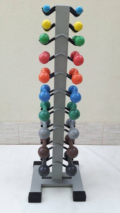 Suporte para Halteres - Modelo Torre - Imagem 5